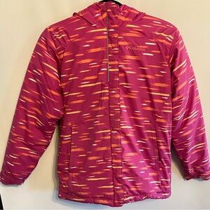 Girls Columbia Ski Jacket Size Large